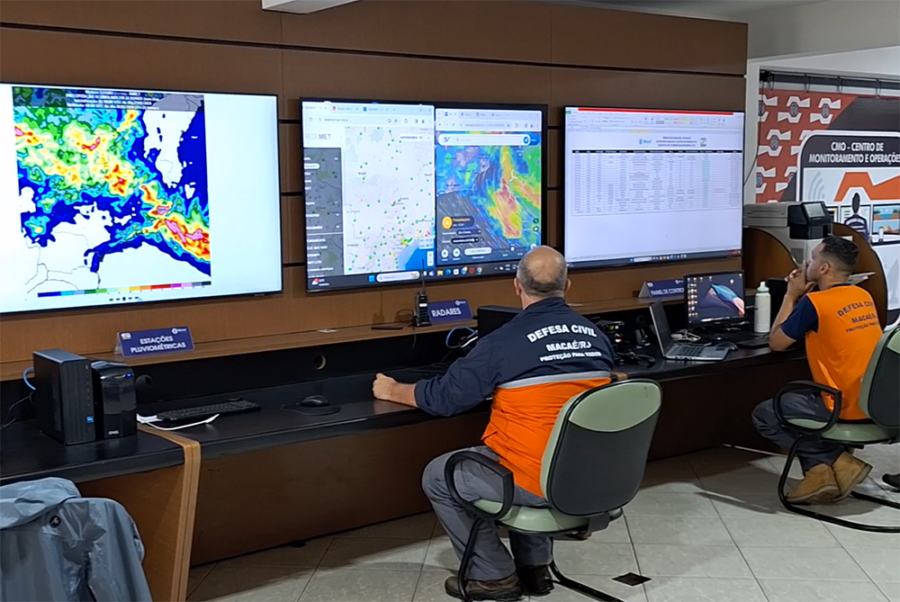 Macaé e Rio das Ostras entram em alerta para chuva forte e ventos intensos