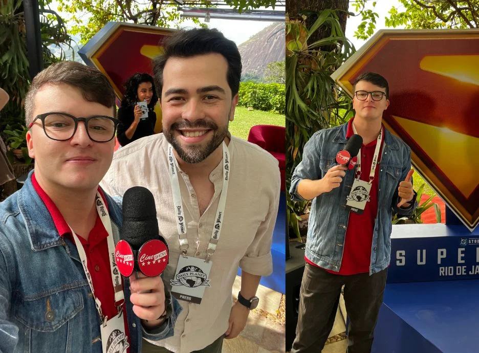 Thiago Loures entrevista Diego Lima, o novo dublador do Superman, no programa É POP da Rádio Energia