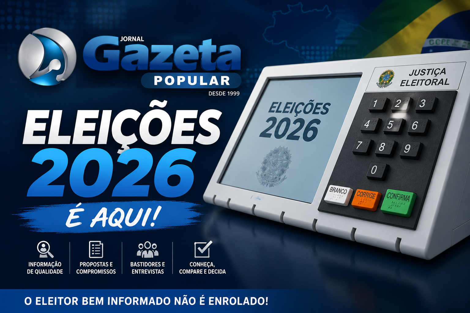 Campanha eleitoral começa neste domingo no Brasil